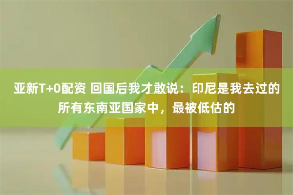 亚新T+0配资 回国后我才敢说：印尼是我去过的所有东南亚国家中，最被低估的